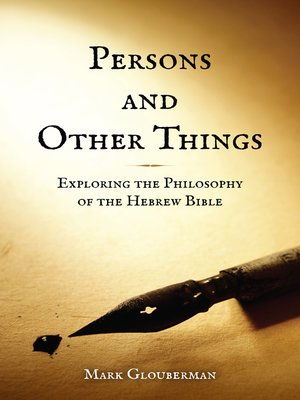 cover image of Persons and Other Things